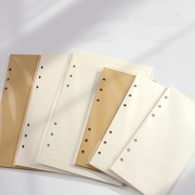 A5 Spiral Dotted Grid Notebook - A5 A6 A7 Loose Leaf Notebook
