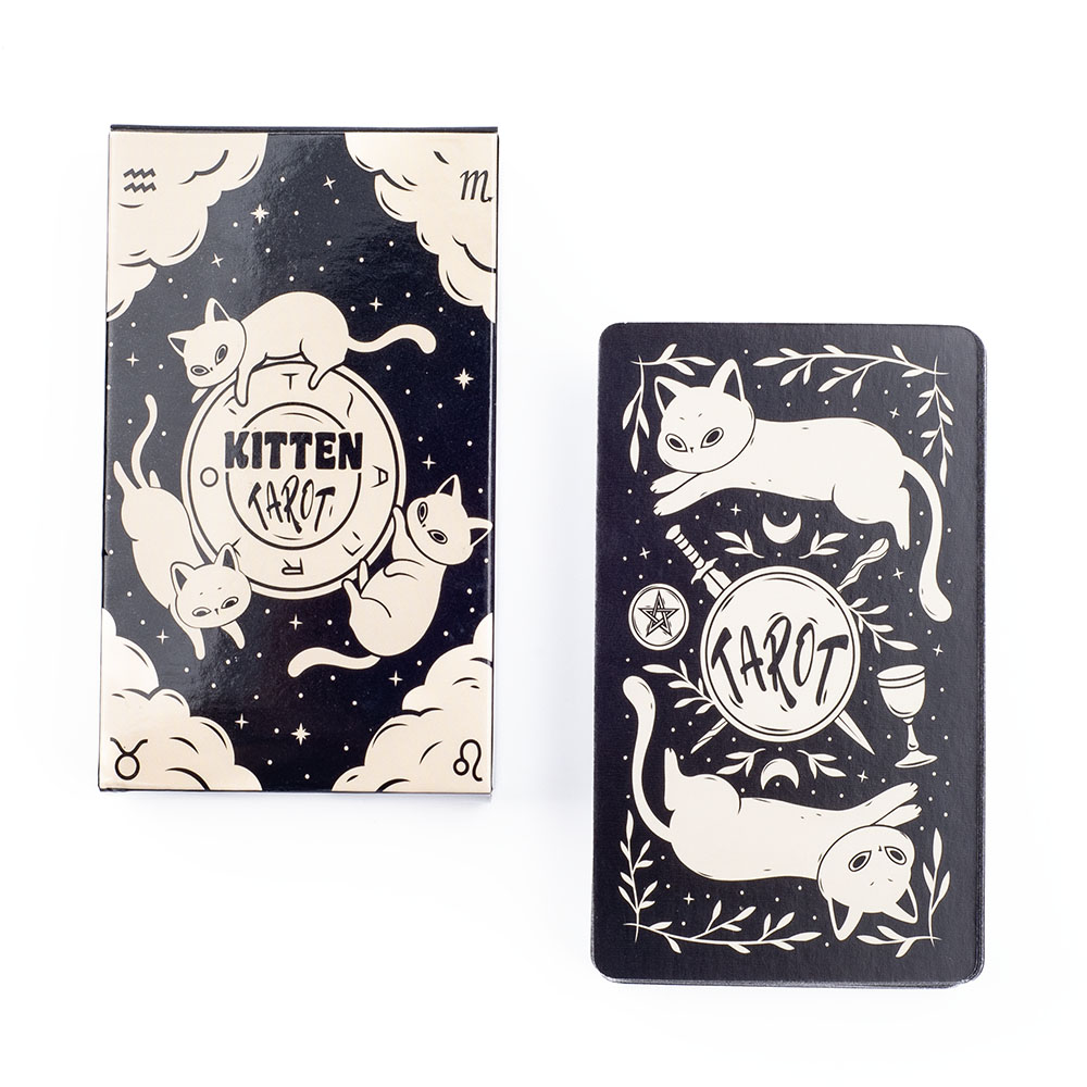 Kitten Tarot Deck 78Pcs Cute B - Tarot Deck With Guidebook ulasan dan harga