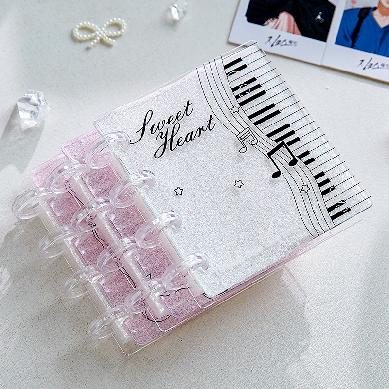 Polka Dot Acrylic Ins Mini 1-G - Kpop Photo Card Binder 3 Inch ulasan dan harga