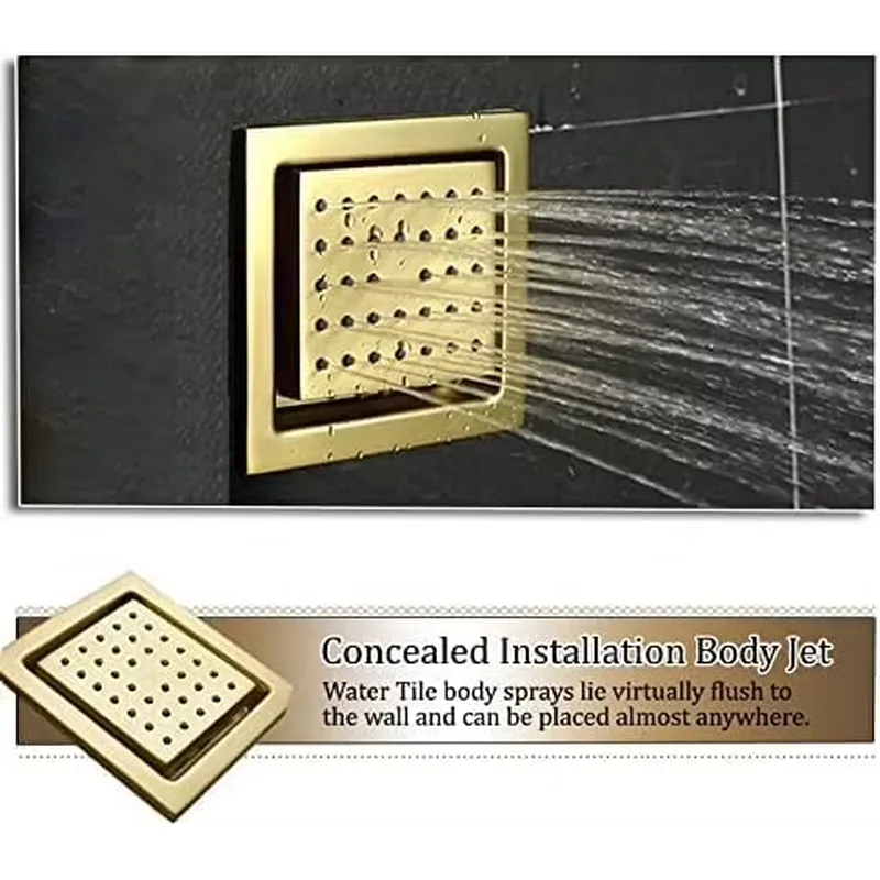 Smart LED Shower Set Bathroom  - Music ulasan dan harga