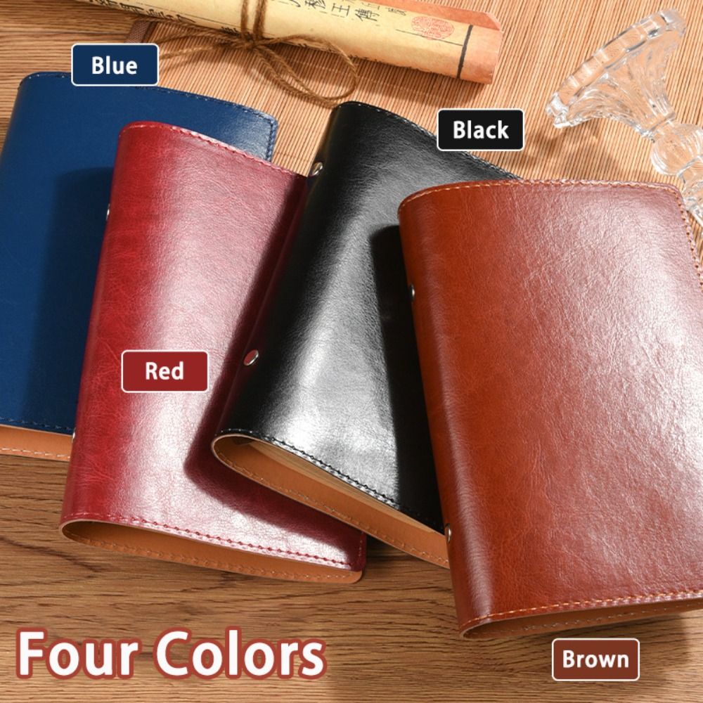 Vintage A5/A6 Notebook PU Leat - Vintage Leather Journal Notebook ulasan dan harga