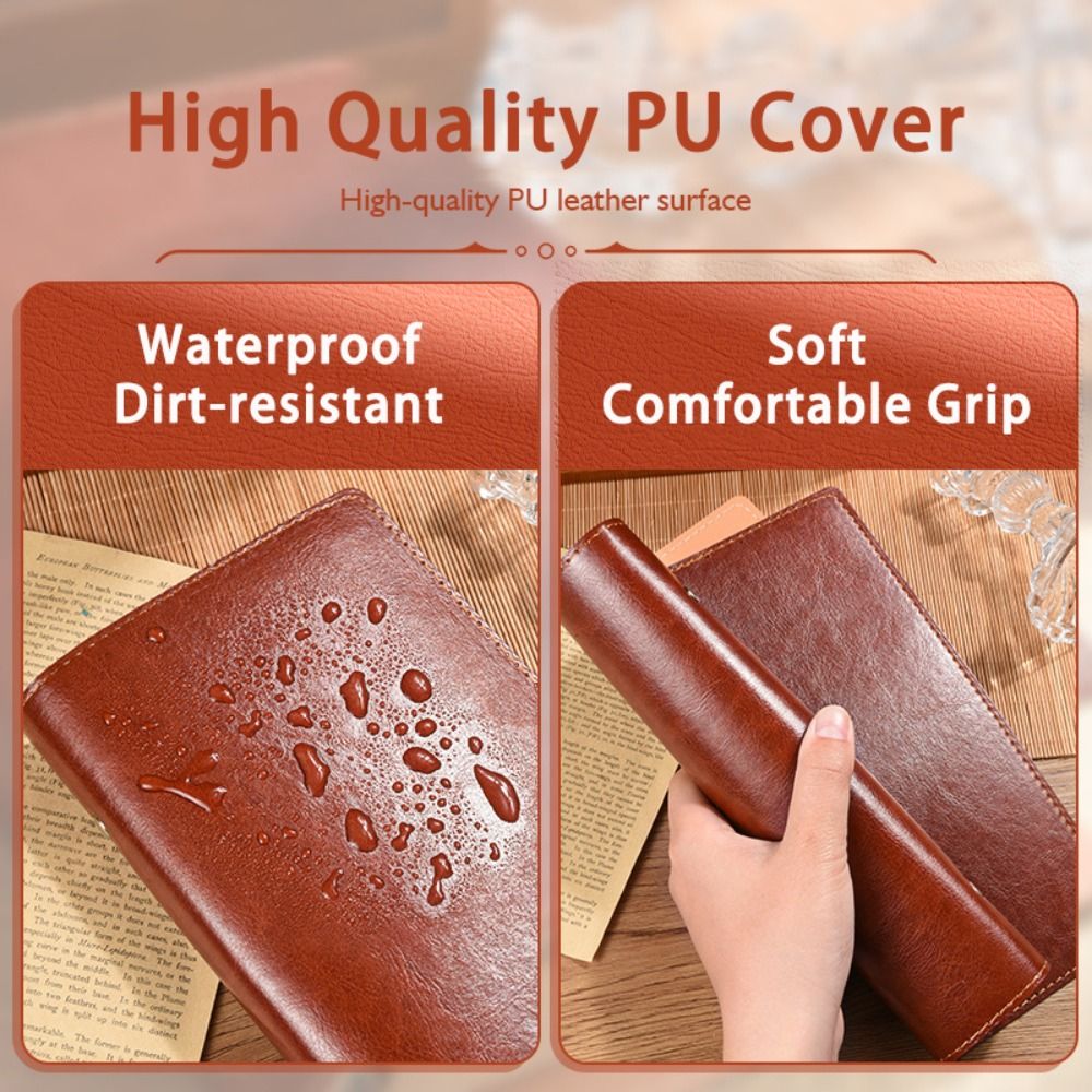 Vintage A5/A6 Notebook PU Leat - Vintage Leather Journal Notebook ulasan dan harga