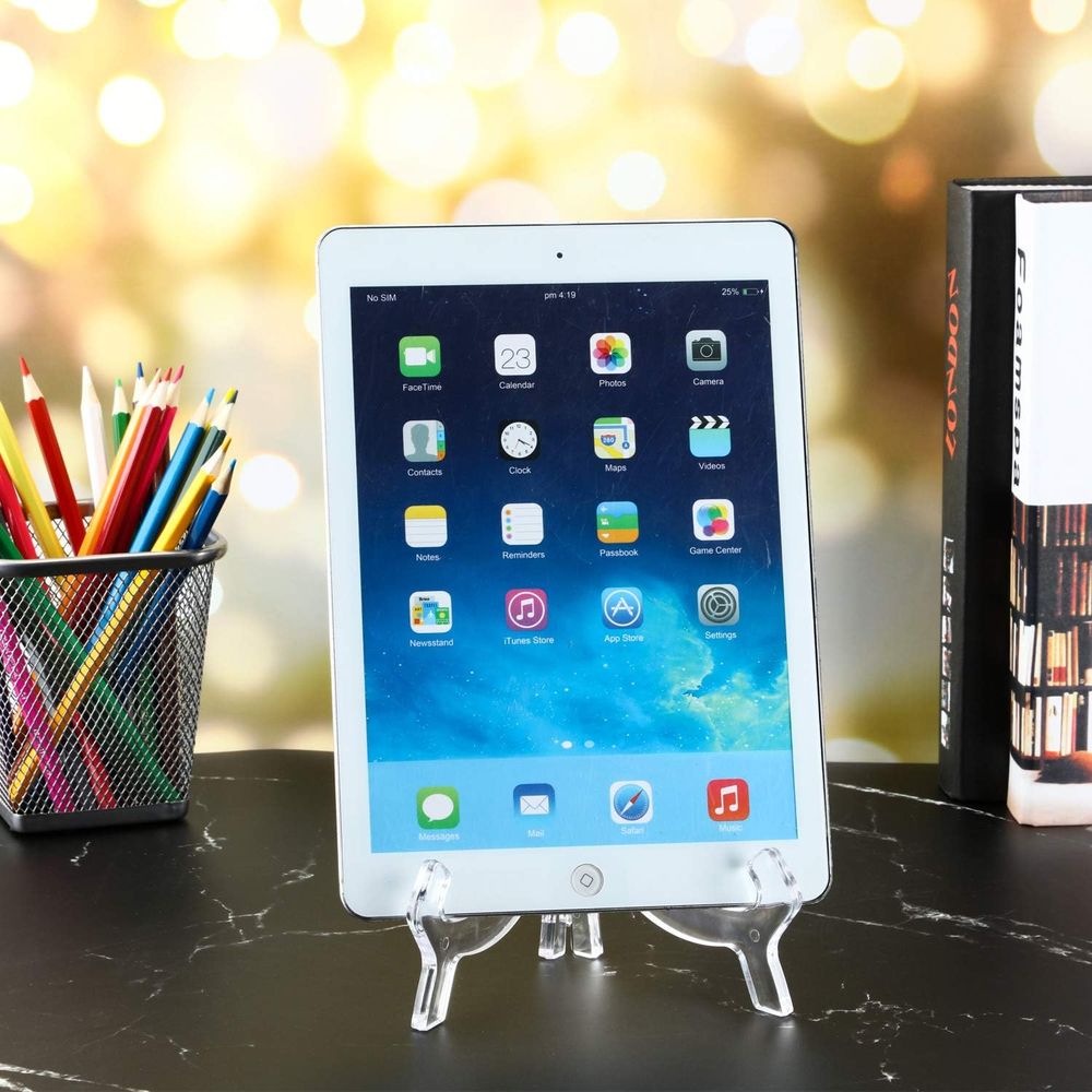 6 Pack 7 Inch Clear Acrylic Ea - Clear Acrylic Book Stand Holder ulasan dan harga