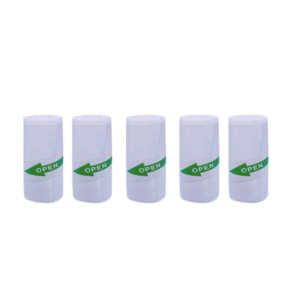 57x25MM Thermal Paper Sticker  - Mini Pocket Thermal Printer Paper Roll ulasan dan harga