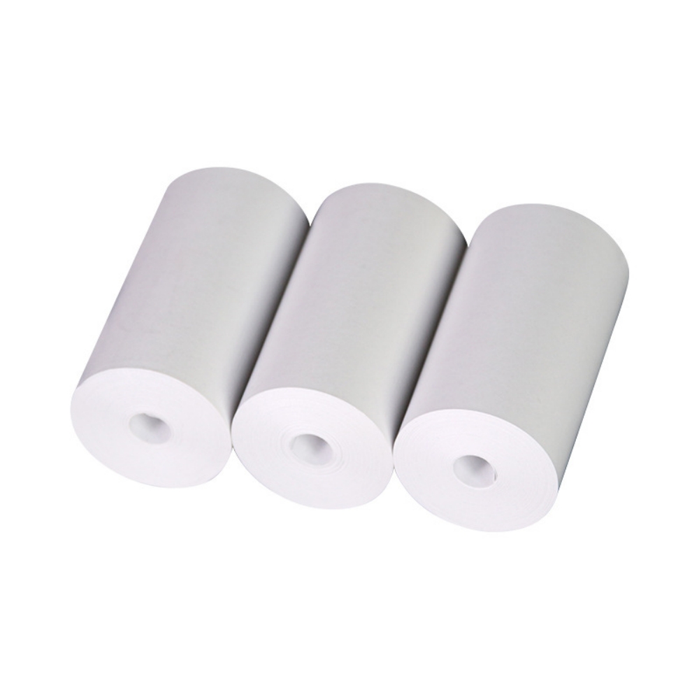 57x25MM Thermal Paper Sticker  - Mini Pocket Thermal Printer Paper Roll ulasan dan harga