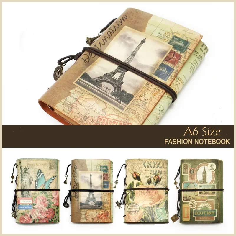 Mini Vintage Notebook Handmade - Vintage Leather Journal Notebook ulasan dan harga