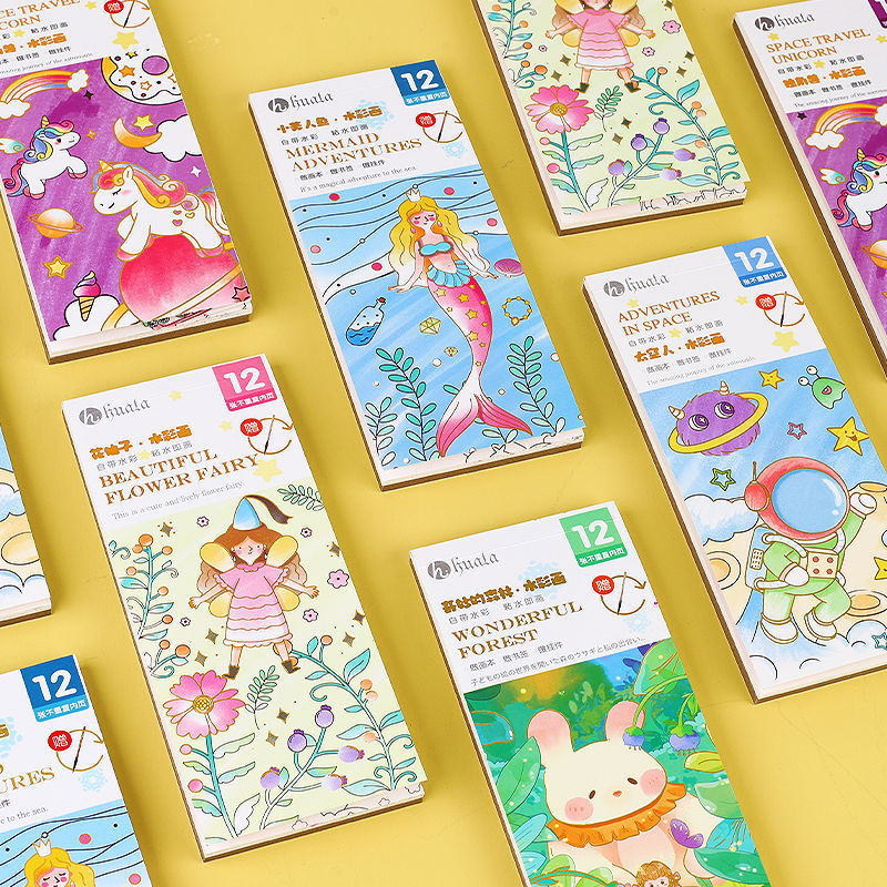 Bview Art Magic Water-Activate - Reusable Water Magic Coloring Book ulasan dan harga