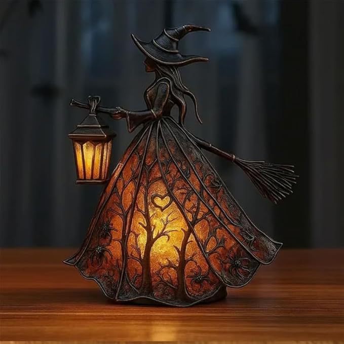 Witch Resin Tabletop Night Lig - Movies ulasan dan harga