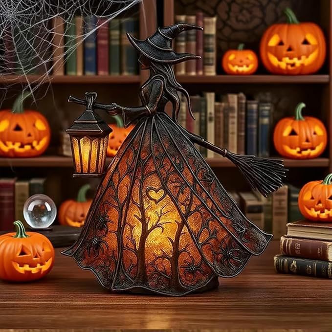 Witch Resin Tabletop Night Lig - Movies ulasan dan harga