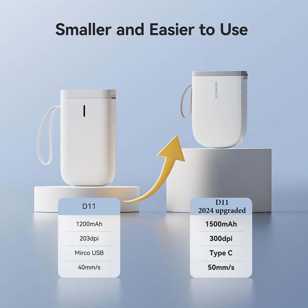 Niimbot D11 Mini Thermal Print - Mini Pocket Thermal Printer Paper Roll ulasan dan harga