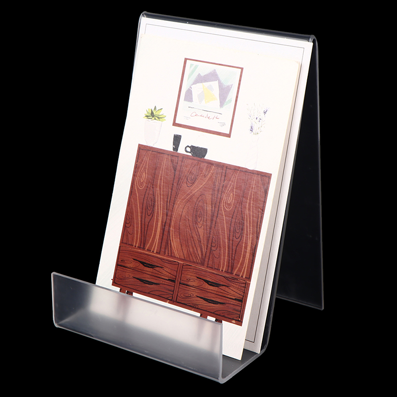 1pc Clear Acrylic Display Book - Clear Acrylic Book Stand Holder ulasan dan harga