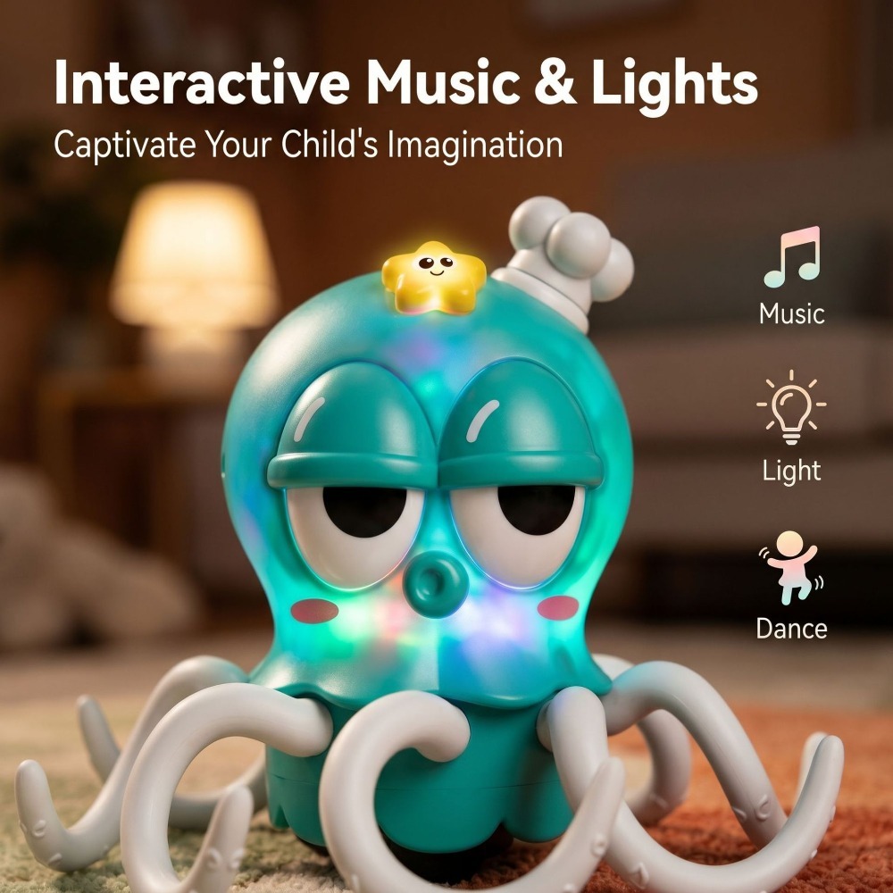 Electric Dancing Octopus Toy A - Music ulasan dan harga