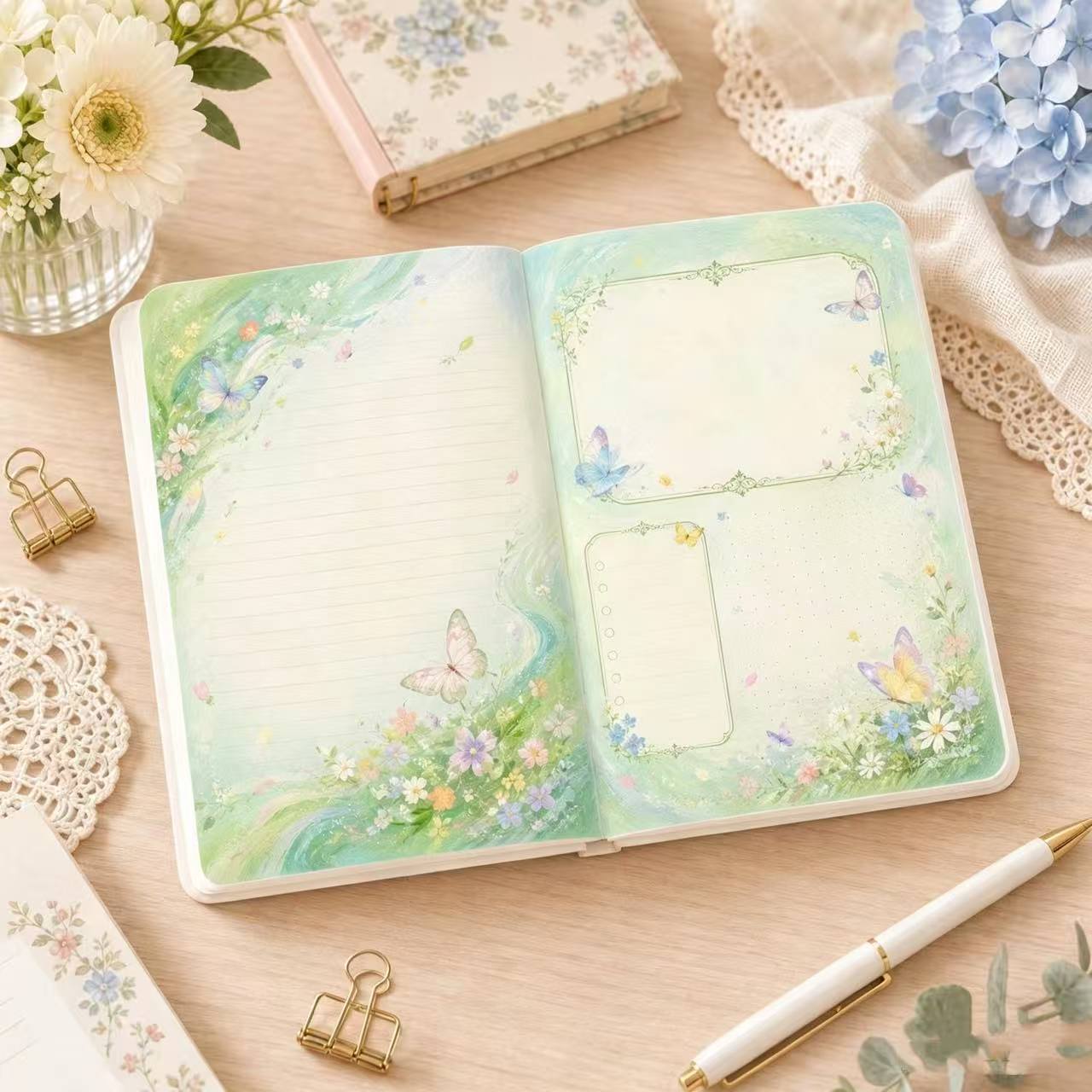 Vintage Butterfly Leather Note - Vintage Leather Journal Notebook ulasan dan harga