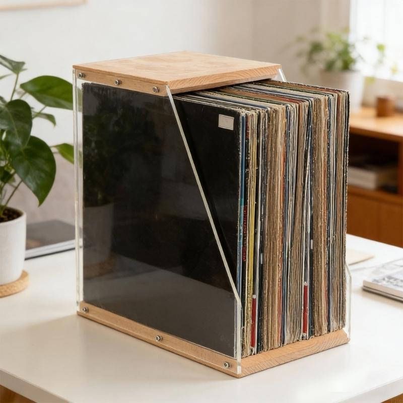 Stylish And Acrylic Storage Ca - Magazines ulasan dan harga