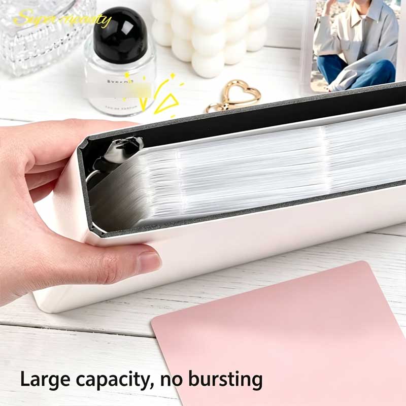 7 8 Slots Wide A5 D Ring Binde - Kpop Photo Card Binder 3 Inch ulasan dan harga