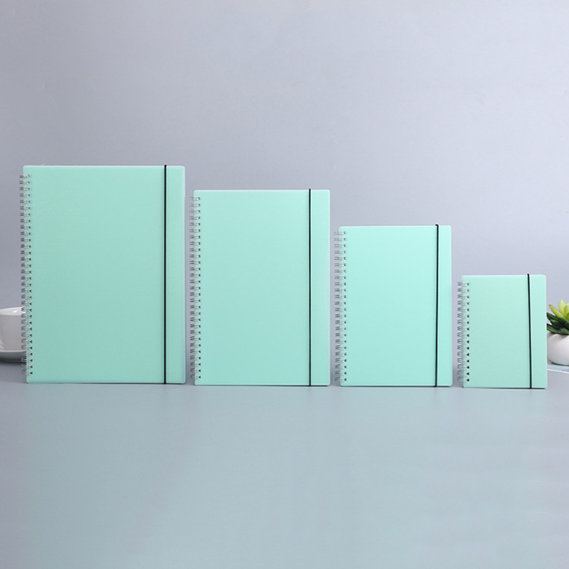 A6 A5 B5 A4 Green Spiral Book  - A5 Spiral Dotted Grid Notebook ulasan dan harga