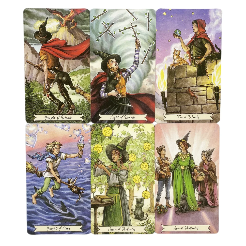 Everyday Witch Tarot Cards Dec - Tarot Deck With Guidebook ulasan dan harga