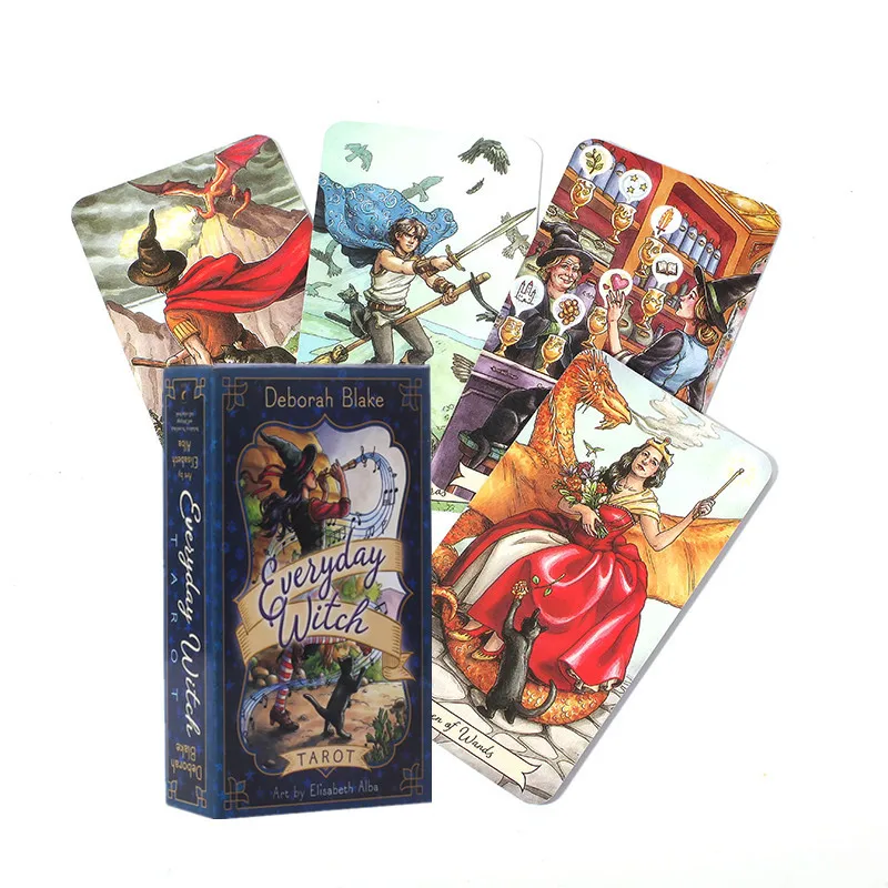 Everyday Witch Tarot Cards Dec - Tarot Deck With Guidebook ulasan dan harga