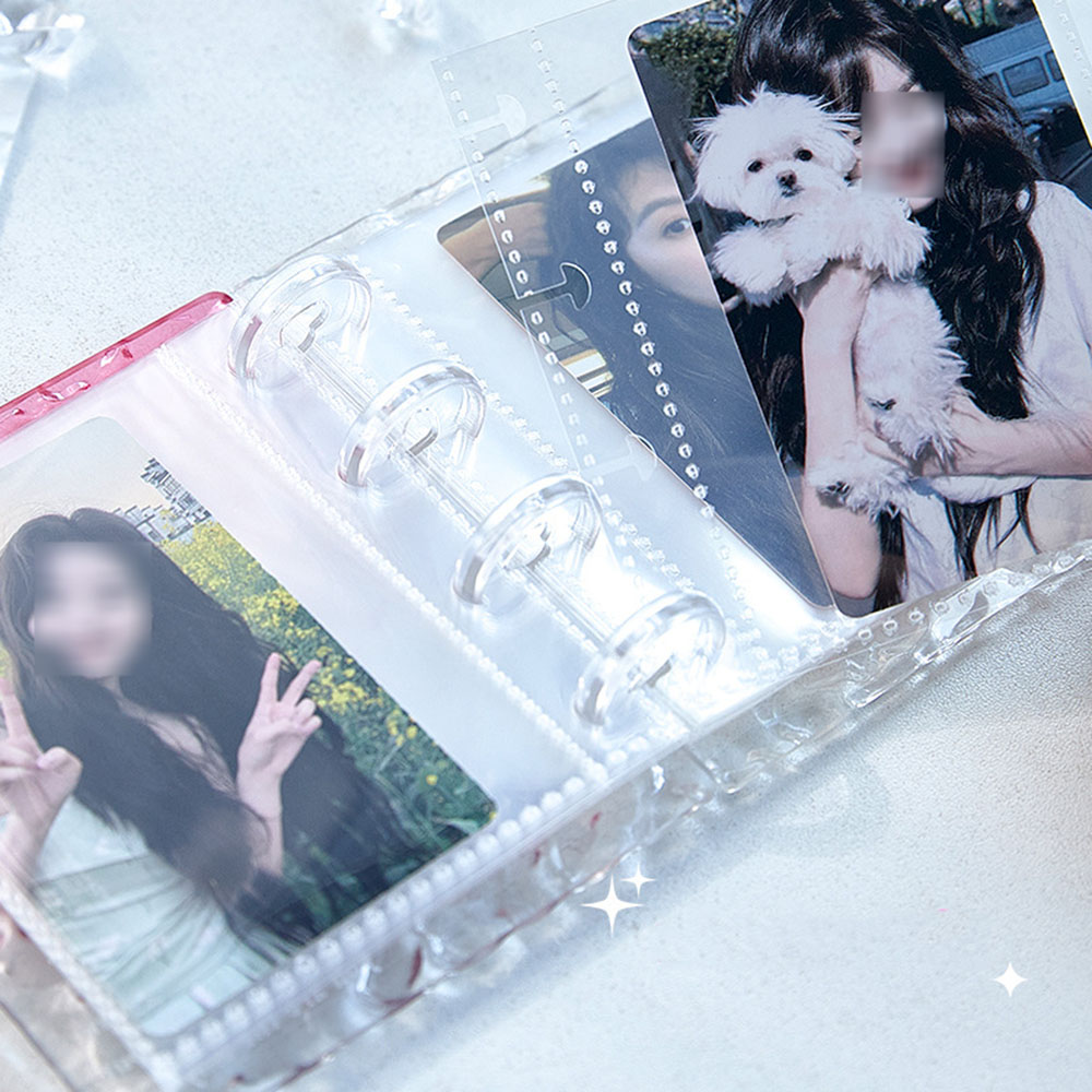 Gradient Acrylic Photocard Bin - Kpop Photo Card Binder 3 Inch ulasan dan harga