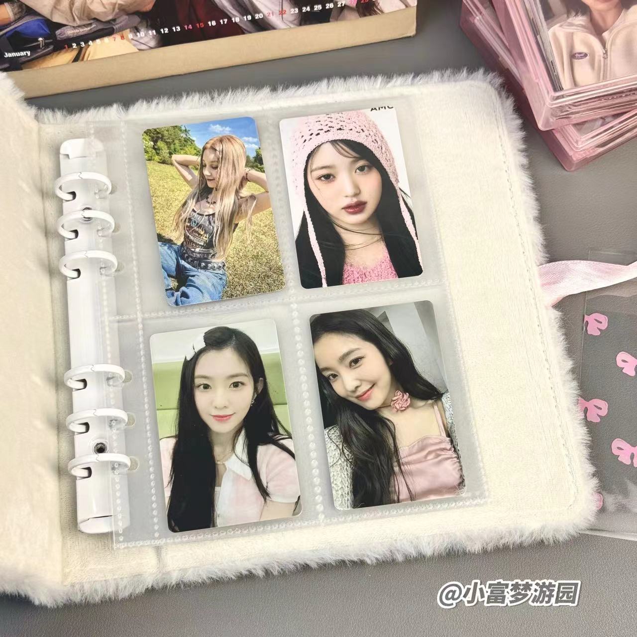 Cute Plush Fish Card Book A5 B - Kpop Photo Card Binder 3 Inch ulasan dan harga