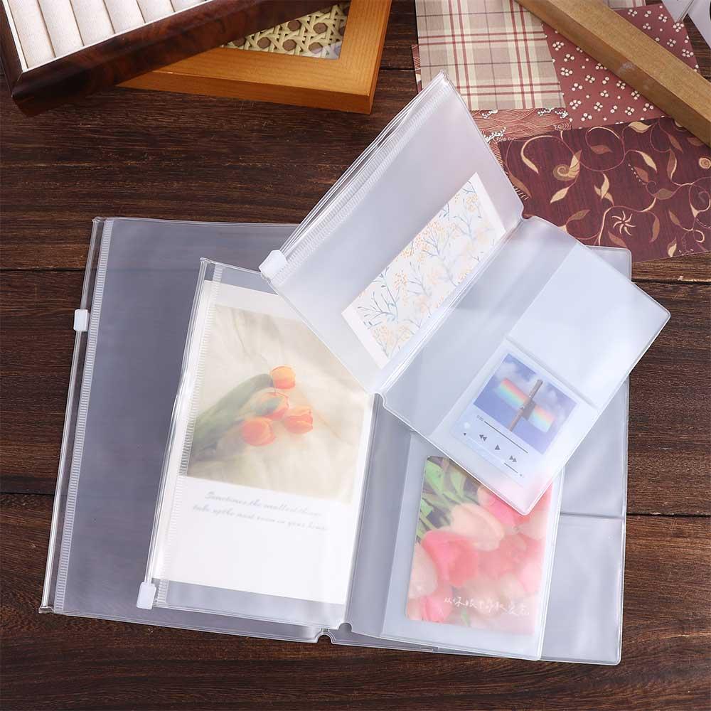 PVC Zipper Bag for Midori Trav - Vintage Leather Journal Notebook ulasan dan harga