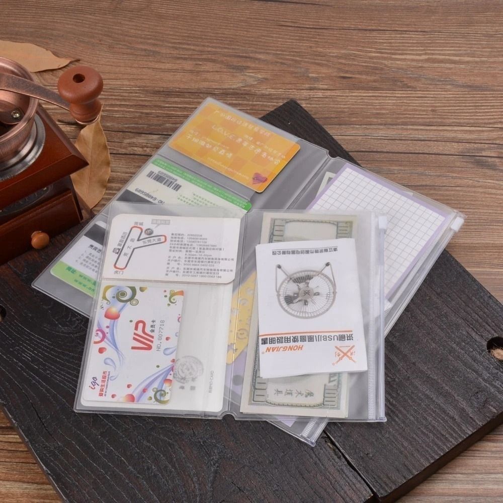 PVC Zipper Bag for Midori Trav - Vintage Leather Journal Notebook ulasan dan harga