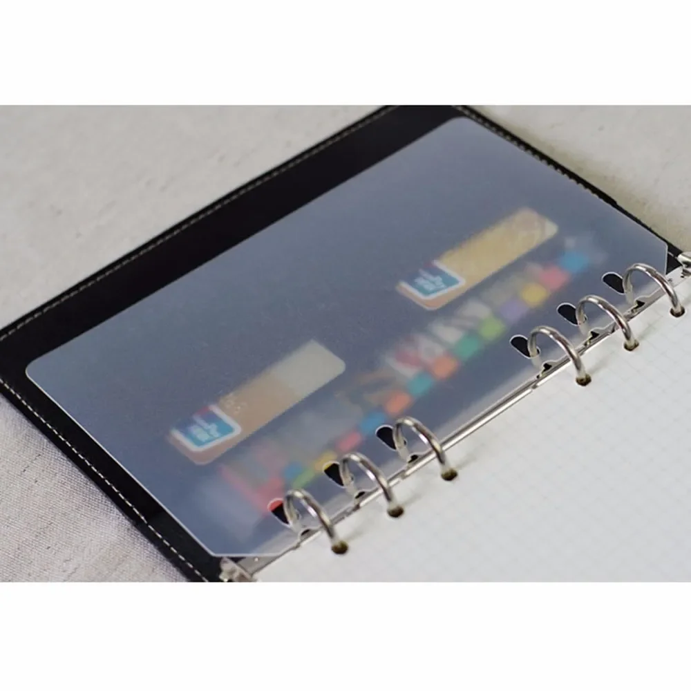 2 Pcs/set Elastic Transparent  - Vintage Leather Journal Notebook ulasan dan harga