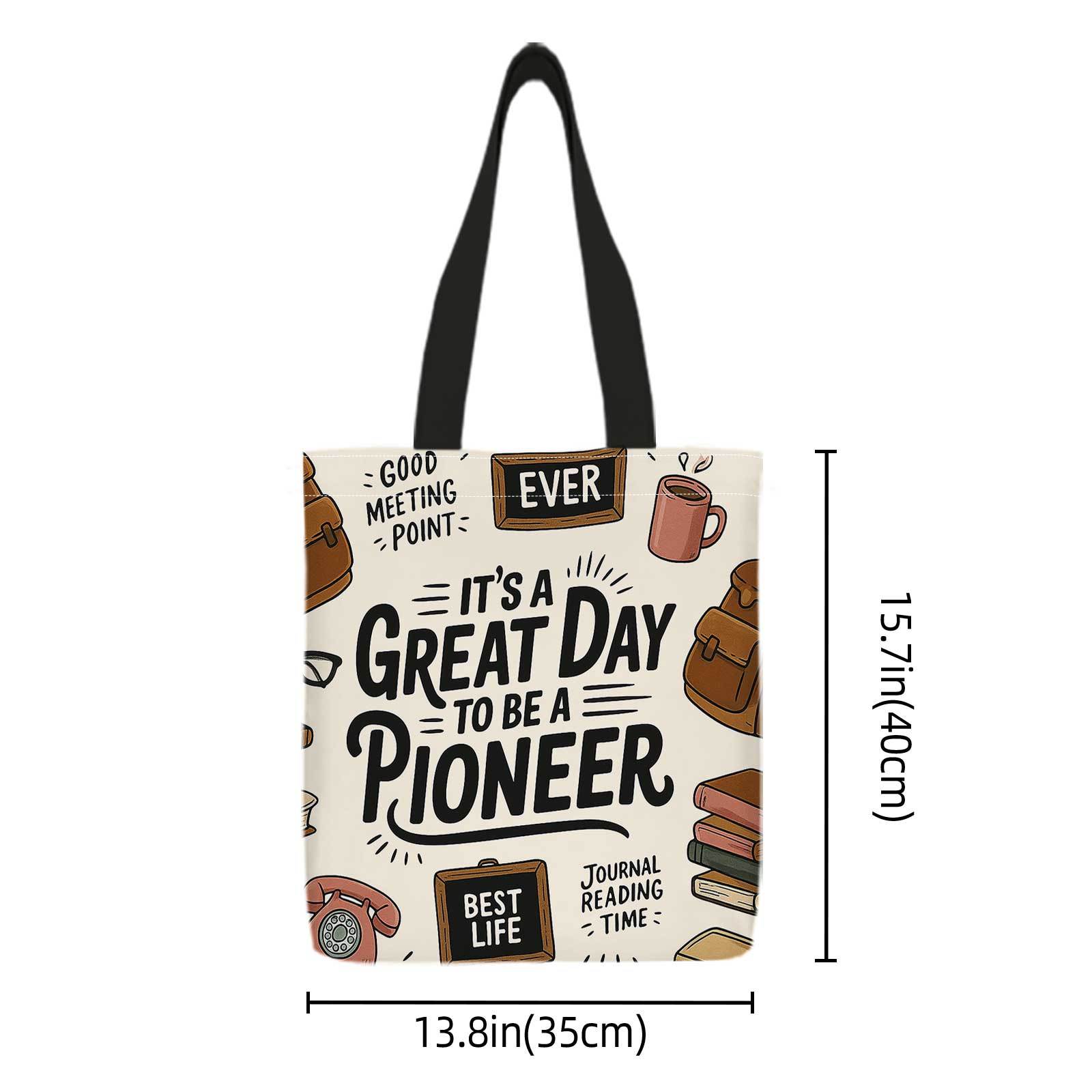 A Shopping Tote Bag with Print - Books ulasan dan harga