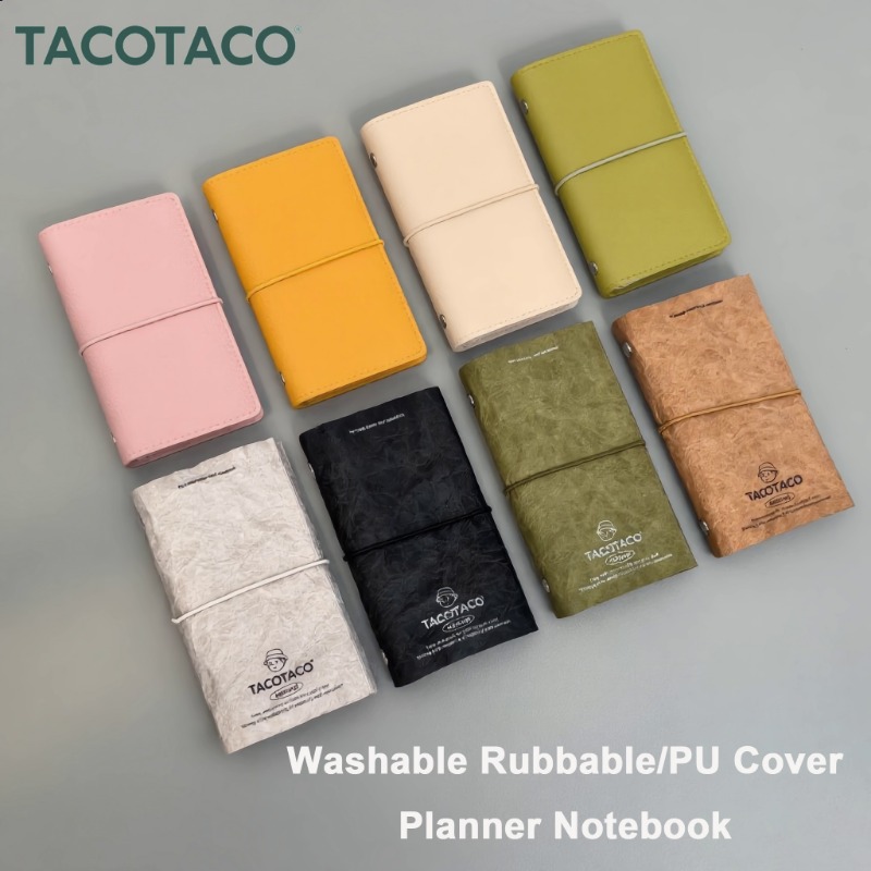 TACOTACO Washable/PU Cover Not - Vintage Leather Journal Notebook ulasan dan harga