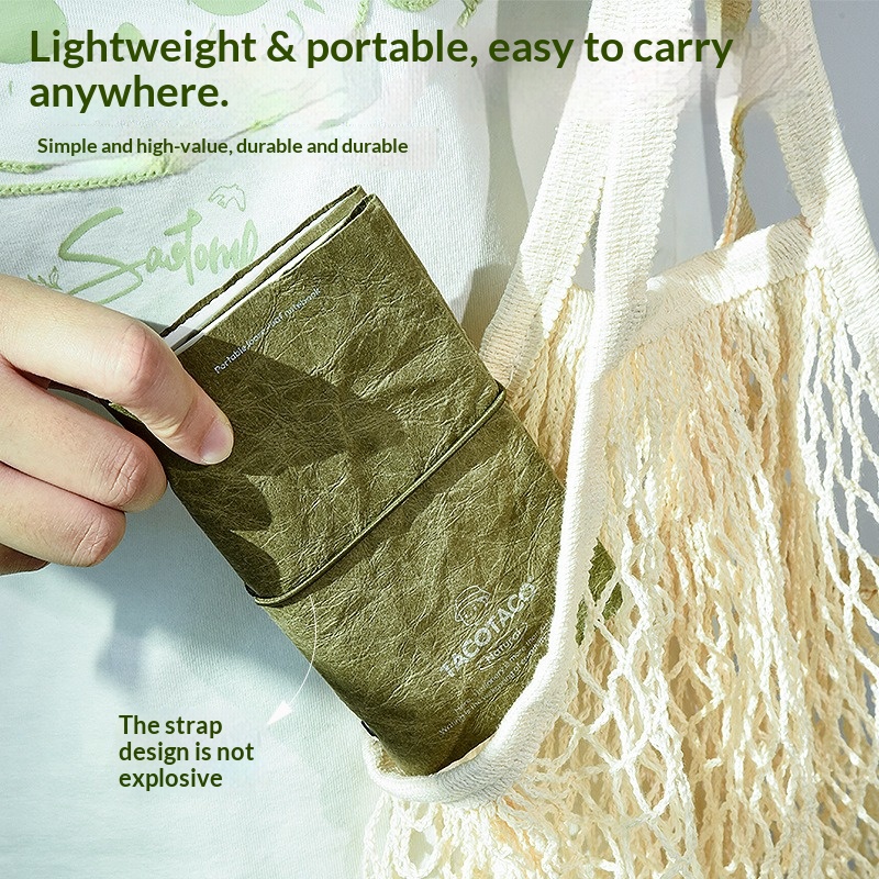 TACOTACO Washable/PU Cover Not - Vintage Leather Journal Notebook ulasan dan harga