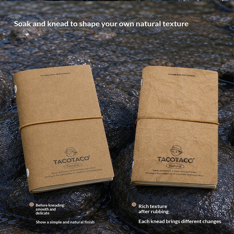 TACOTACO Washable/PU Cover Not - Vintage Leather Journal Notebook ulasan dan harga