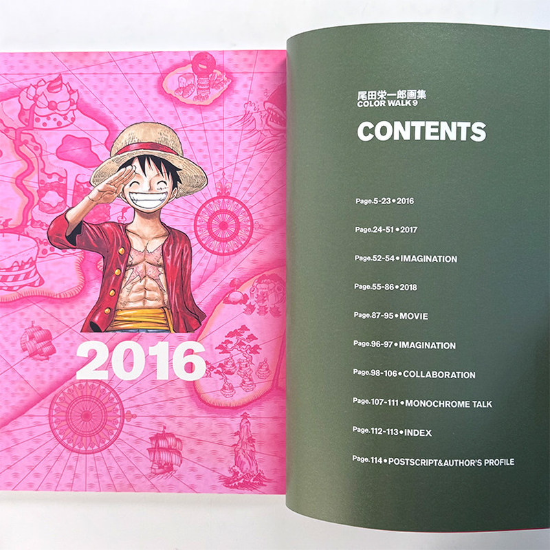 One Piece Illustration Book Co - Stationery Books ulasan dan harga