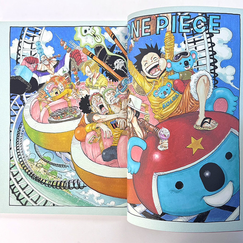 One Piece Illustration Book Co - Stationery Books ulasan dan harga