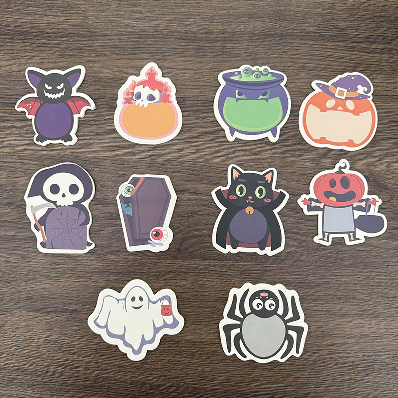 200Pages Halloween Theme Memo  - Stationery Books ulasan dan harga