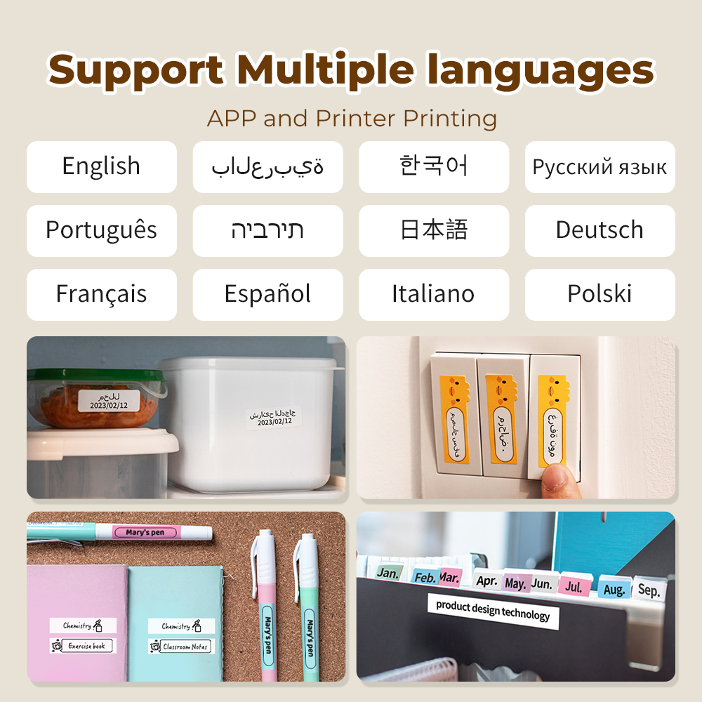 【New】Phomemo Q30 Mini Label Pr - Mini Pocket Thermal Printer Paper Roll ulasan dan harga