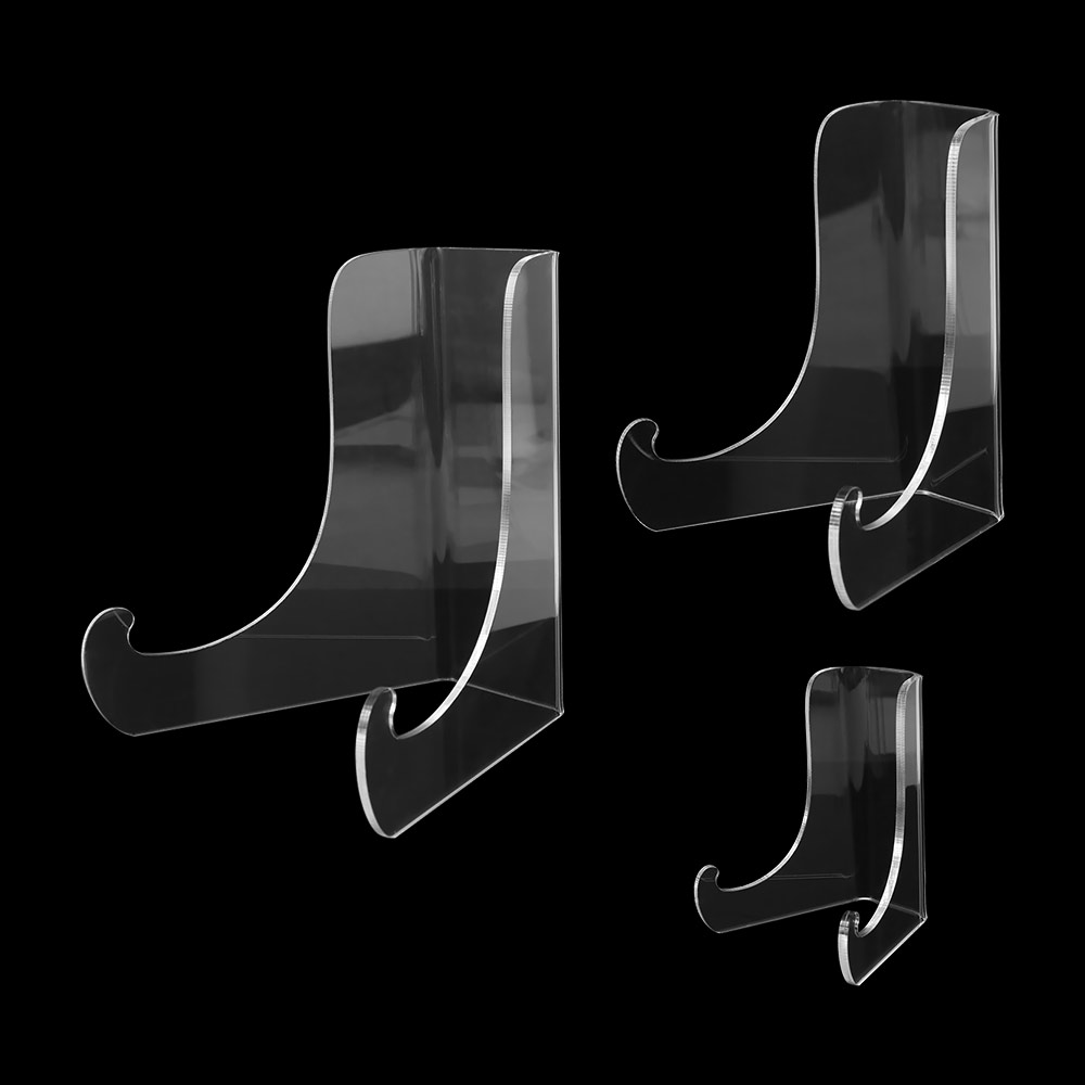 Tablet Holder Acrylic Flat Pla - Clear Acrylic Book Stand Holder ulasan dan harga