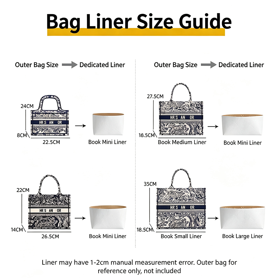 Bag Organizer Insert For D Boo - Books ulasan dan harga