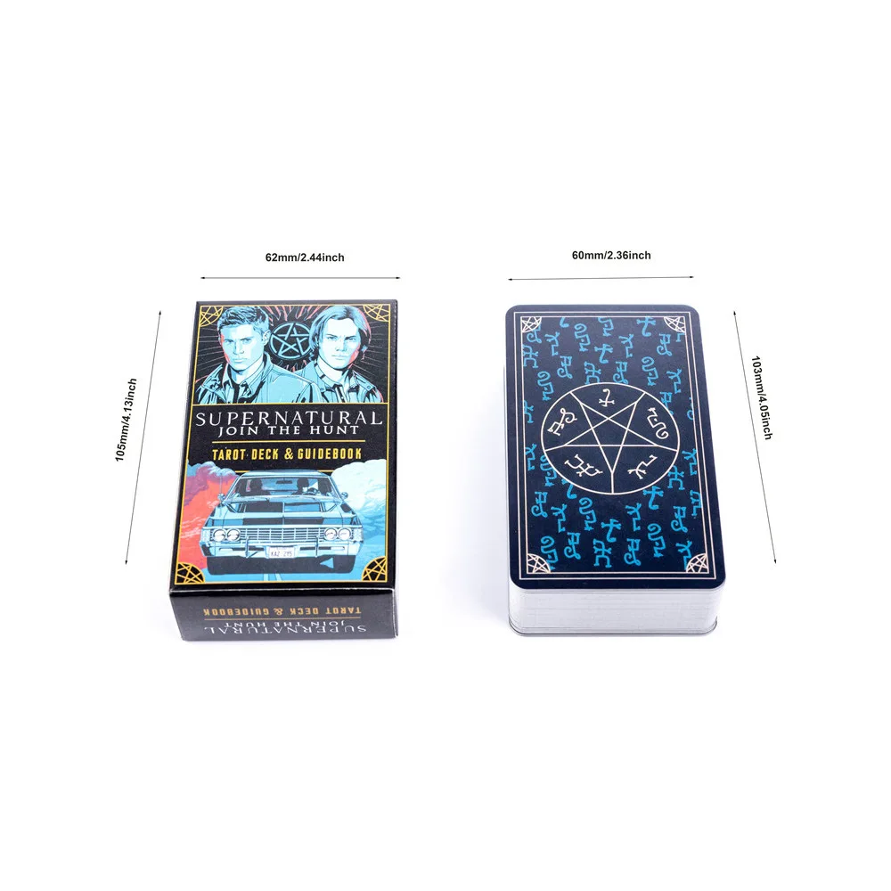 Supernatural Tarot Deck and Gu - Tarot Deck With Guidebook ulasan dan harga