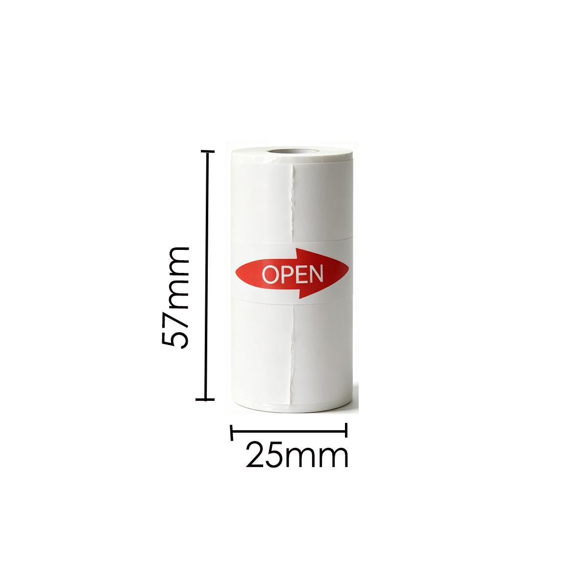 Rose Red Self-Adhesive Thermal - Mini Pocket Thermal Printer Paper Roll ulasan dan harga
