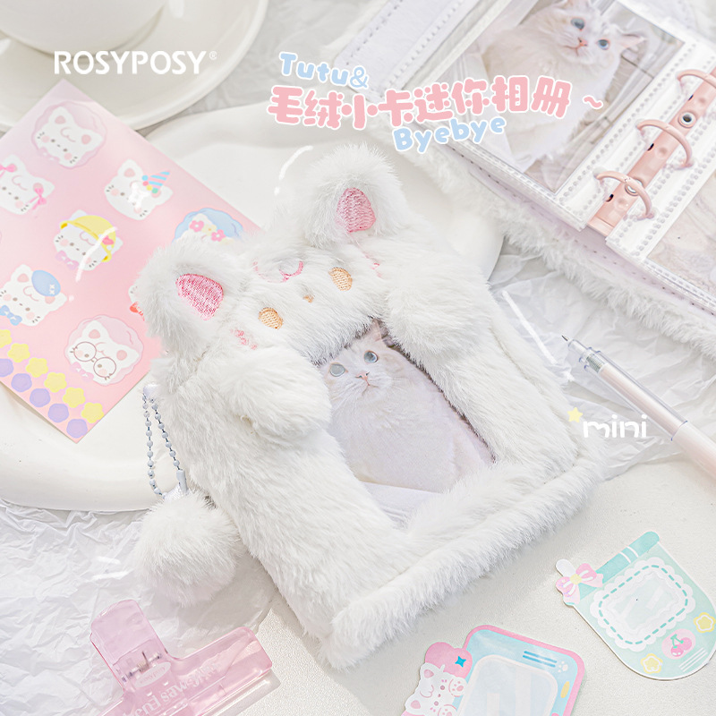 3inch Cute Plush Binder Photoc - Kpop Photo Card Binder 3 Inch ulasan dan harga
