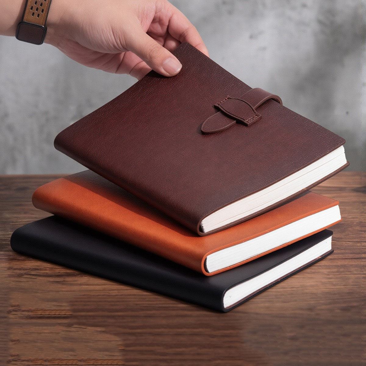 2026 New Crafted from premium  - Vintage Leather Journal Notebook ulasan dan harga