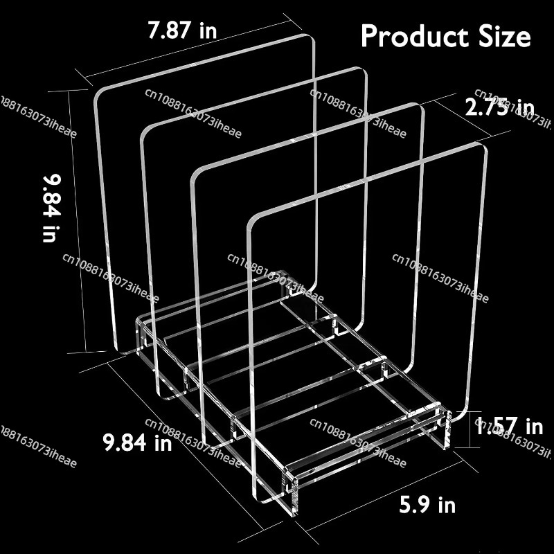 Clear Acrylic Magazine Holder  - Clear Acrylic Book Stand Holder ulasan dan harga