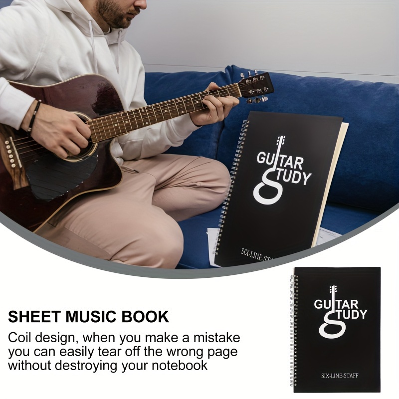 50 Pages Guitar Tablature Note - Blank Sheet Music Notebook ulasan dan harga
