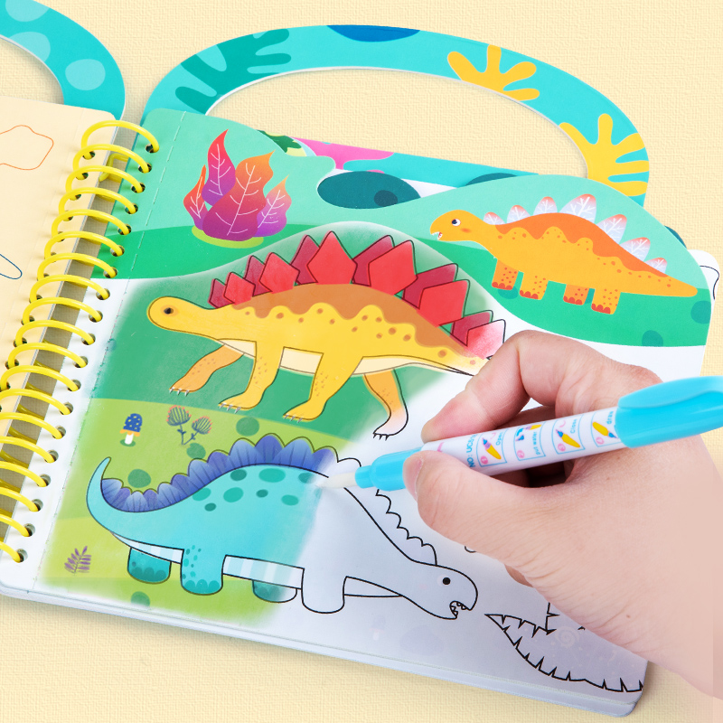 Magic Water Drawing Book for K - Reusable Water Magic Coloring Book ulasan dan harga