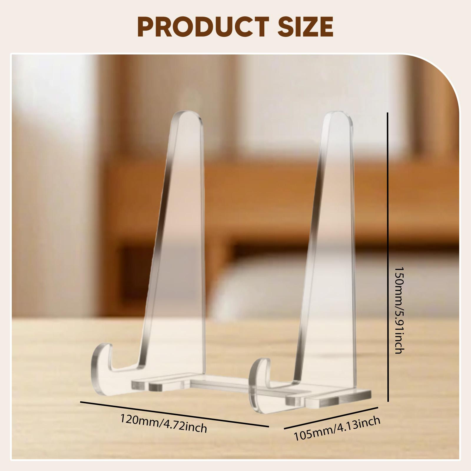 Acrylic Display Stand Clear Pl - Clear Acrylic Book Stand Holder ulasan dan harga