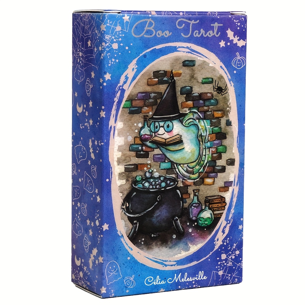 Boo Tarot Deck Ghosts Ghost Re - Tarot Deck With Guidebook ulasan dan harga