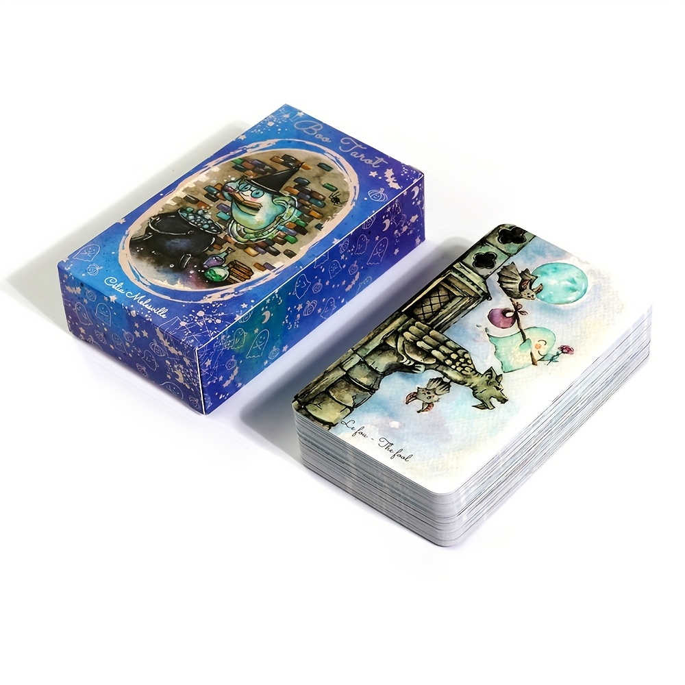 Boo Tarot Deck Ghosts Ghost Re - Tarot Deck With Guidebook ulasan dan harga