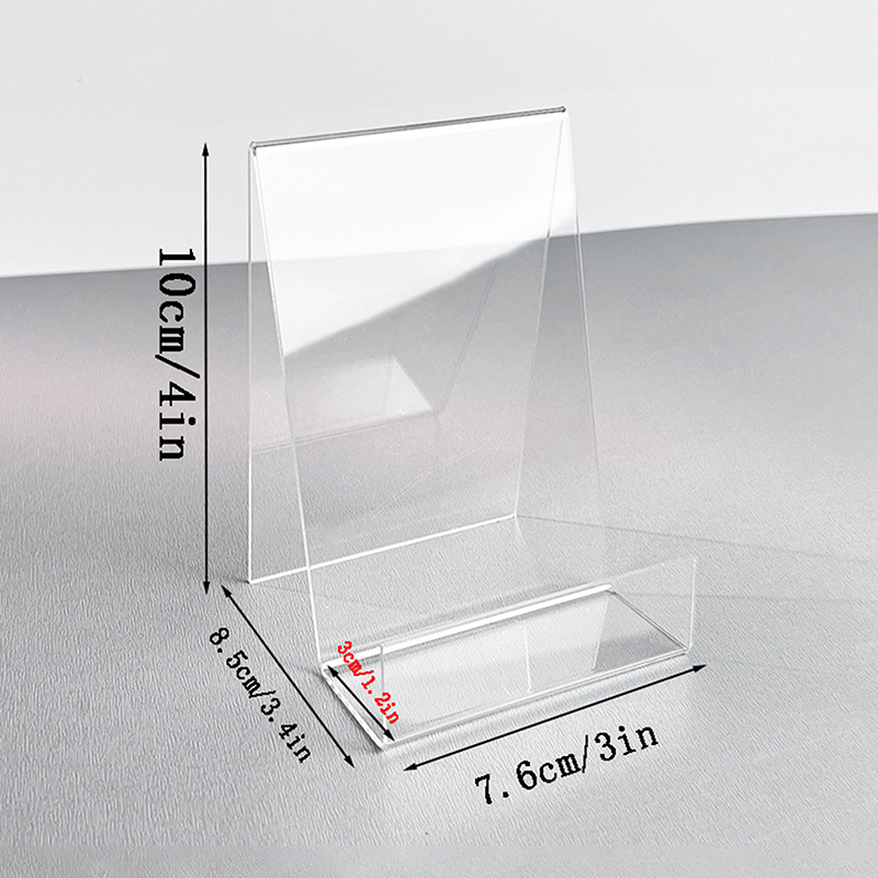 Magazine Display Stand Comic B - Clear Acrylic Book Stand Holder ulasan dan harga