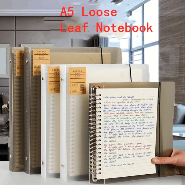 A5 B5 20Holes Loose-Leaf Noteb - A5 Spiral Dotted Grid Notebook ulasan dan harga