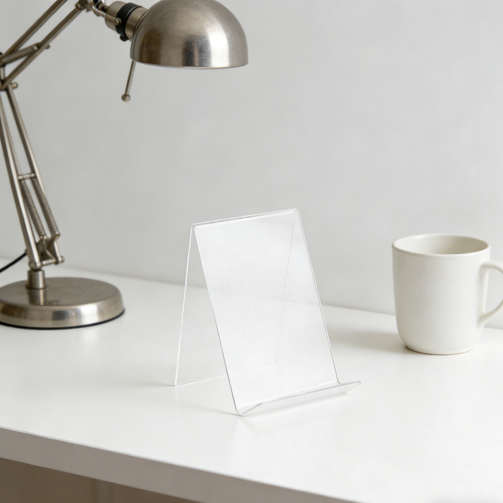 3Pcs Clear Acrylic Book Stand  - Clear Acrylic Book Stand Holder ulasan dan harga
